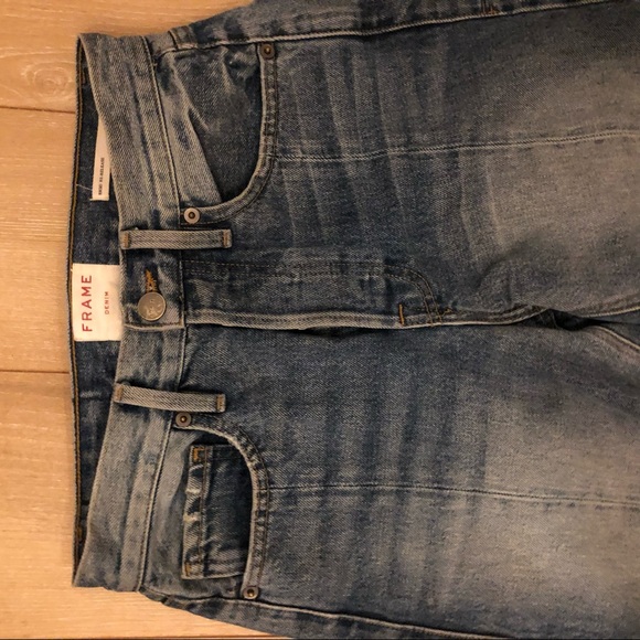 Frame Split Hem Denim - Picture 3 of 12